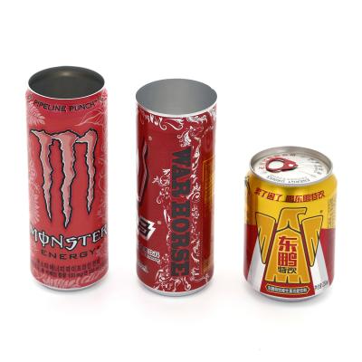 China Eco-friendly material 200ml 250ml 310ml 330ml 355ml 500ml 8.4oz 11.2oz 12oz 16oz 16.9oz bpani custom printed aluminum cans for sale