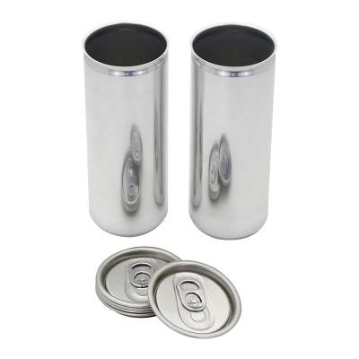 China Non Spill Open Ends B64 200 Diameter Easy DRUNK Aluminum Can Lids For Beer Beverage Packaging for sale