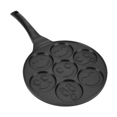 China CLASSIC 26CM Non-Stick Aluminum Dutch Pancake Pan Waffle Pancake Pan Egg Frying Pan for sale