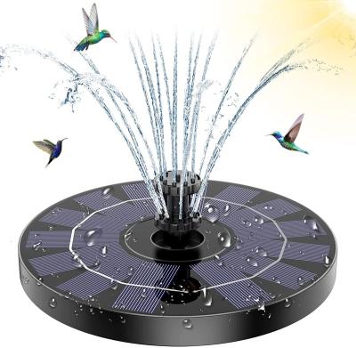 China AISITIN Solar Fountain Pump 3.5W Occasional Solar Water Fountain Pump with 6 Nozzles, Solar Powered Pump for Bird Bath, Aquarium, Pond for sale