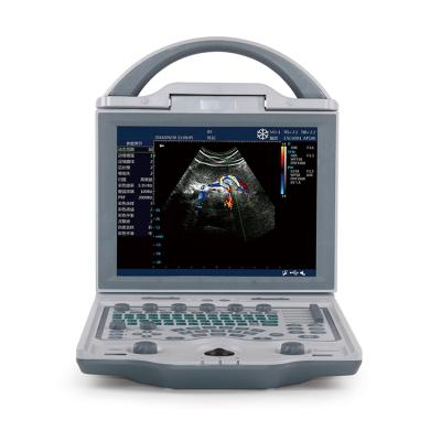 China Acrylic Base Model Cheap Price YSB-DU12 Color Doppler Ultrasound Machine Ultrasound Medical Portable Scanner for sale