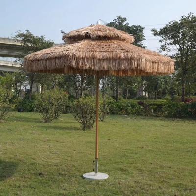 China Park. Garden.Community.Backyard Patio Umbrella Sun Customized Wood Frame Logo Outdoor Furniture for sale