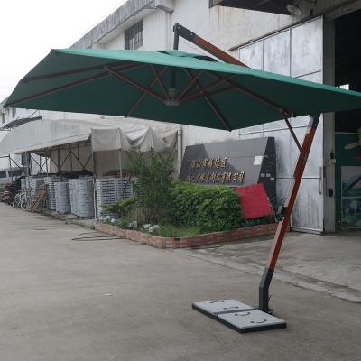 China Outdoor Restaurant Modern Cantilever Cafe Garden Commercial Umbrellas Hotel for sale