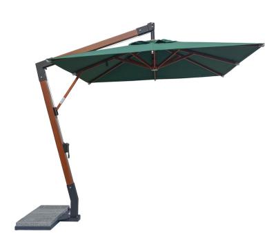 China Modern Patio Cantilever Aluminum Umbrella for Beach for sale