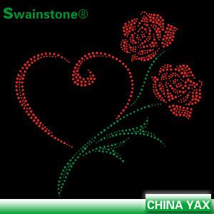 China T0817 China Store Custom Flower iron on transfer motifs,transfer iron on motifs,wholesale iron on transfer for sale