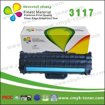 China BK Color Compatible Xerox Toner Cartridge 106R01159 for Xerox 3117 for sale