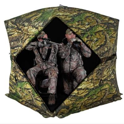 China Adjustable folding hunting ground blind camo tents with Hub for sale