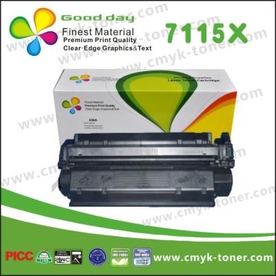 China C7115X  Black Toner Cartridge for HP LaserJet -1000 1005 1200 / With ISO / SGS for sale