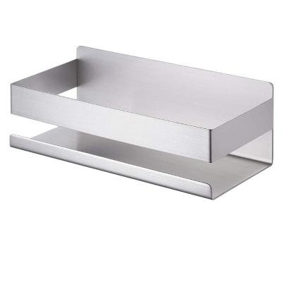 China Stocked Wall Mounted Stainless Steel Shower Shelf for sale