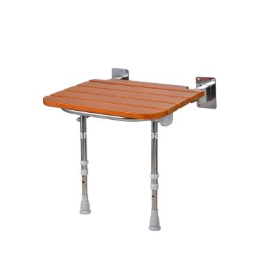 China Bracket Can Be Fitted Good Quality Solid Wood Material Bathroom Bathtub Seat for sale