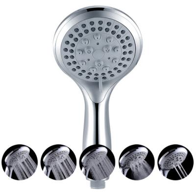 China Without Switch Good Quality 5 Panel Patterns Large Shower Head Water Saver Filtered for sale