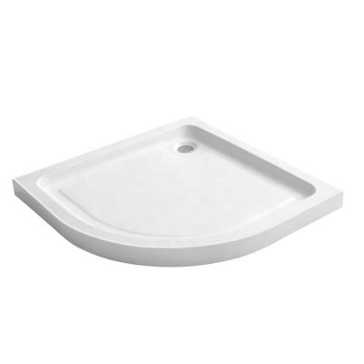 China Modern Base Pan Floor Fiberglass Shower Tray Portable Resin Shower Tray for sale