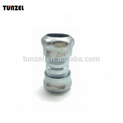 China EMT Connecting Conduit Steel EMT Compression Coupling by china manufacturer for sale