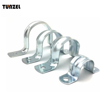 China For IMC/Rigid Conduits IMC/Rigid Conduit Strap Two Holes Type Electrical Pipe Fittings for sale