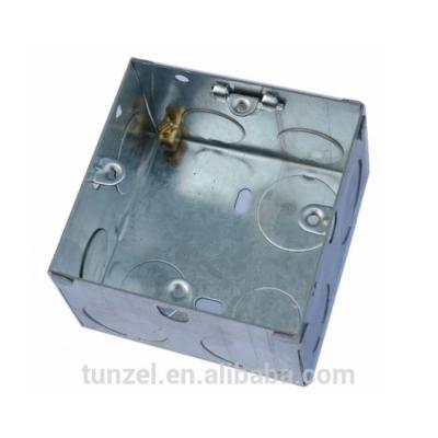 China Electrical Electrical Galvanized Metal Switch And Socket Box By Chinese Supplier for sale