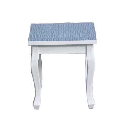 China New Adjustable Element Modern Wooden Table (Other) Designs MDF Wooden Dining Chairs Dressing Stool for sale