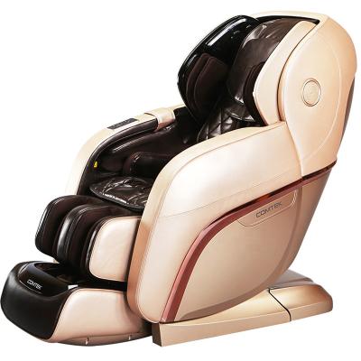 China Full Body L Shape Modern Weightless Massage Chair With Foot Rollers for sale