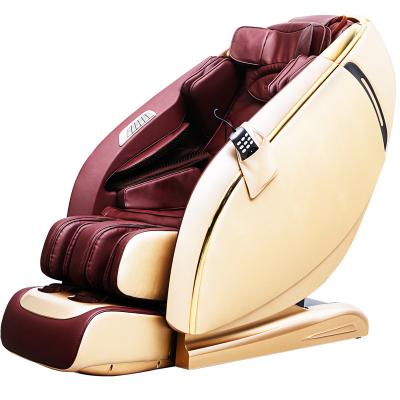 China Full Body Remote Control Electric Heated Massage Chair And 3D Weightlessness Shiatsu Massage Chair for sale