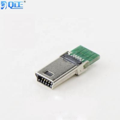 China Hot sales Car navigation equipment MINI USB 10PIN connector USB C/M To A/M 3.0 10PIN male connector welded male seat for sale