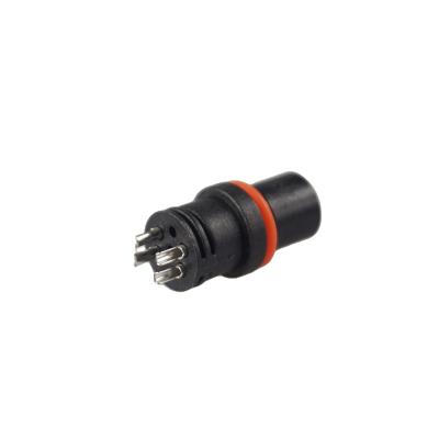 China Waterproof-Auto Electronic Components 4pin180 Degree Connector PA96 Female Waterproof Connector Waterproof-Auto Connector Manufacturer Direct Selling for sale