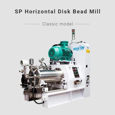 China 30L 50L Explosion Bead Mill For Paint SUS304 9Cr18Mo With Double Mechanical Seal for sale