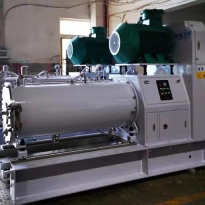 China Ex-prueba de la producción en masa 55kW 250litre no para el molino horizontal de la arena de la fibra química en venta