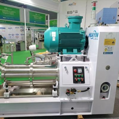 China 50L nasse Perlenmühle für Erdnusspaste Mandelpaste mit höherer Effizienz zu verkaufen