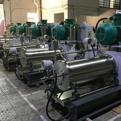 China Máquina de molino de discos de 10 mm, máquina de producción de tinta de 380 V y 60 L en venta