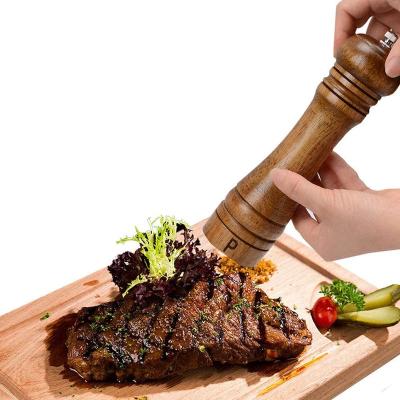 China Viable Pepper Mill, Adjustable Wooden Pepper Mills Grinders for sale