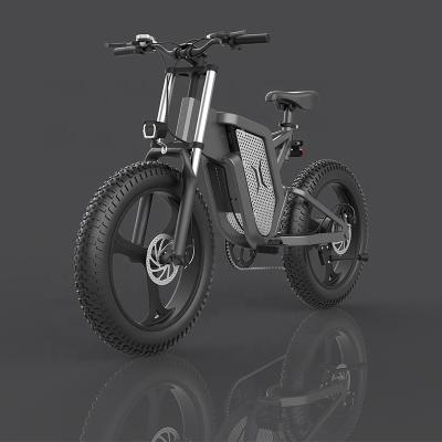 China REALMAX MA-20 Aluminum Alloy Sport Bike Motorcycles Cheap Fat Tire 500W Electric Bike for sale