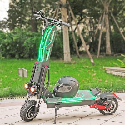 China Newest 2 Wheels Electric Unisex Hot Sale Elektrische Step 11inch 8000W 60V Folding Scooter For Adult for sale