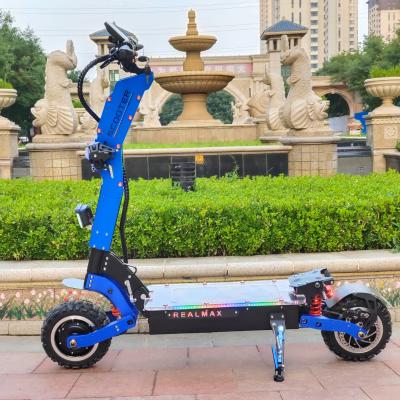 China Unisex Hot Wind Up Road REALMAX SL-11 Fashion 35ah Electric Scooter With Led Lights for sale