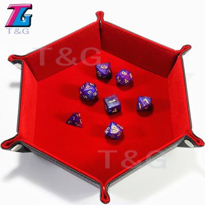 China High Quality Leather PU RPG Dice Game Board for sale