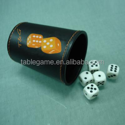 China PU Leather + ABS Cup High Quality PU Leather Dies Cup for sale