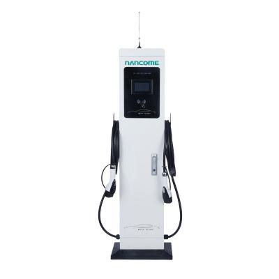 China 3 Phase 14Kw Evse Charger AC 14Kw Ev Electric Car Charger Floor Stack NKAC01-14KWS for sale