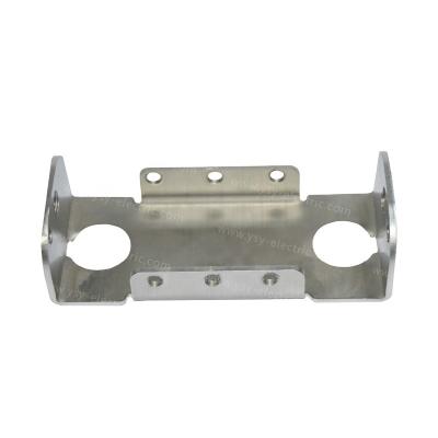 China Auto Parts Customized Thick Sheet Metal Fabrication Bending Riveting / Galvanized Laser Cutting Service for sale