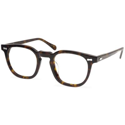 China Wholesale Handcrafted Eyewear Glasses Acetate Glasses Frame Unique High Quality Man Acetate Optical Frames Reading Glasses Retros for sale