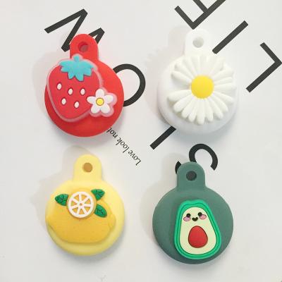 China Waterproof Hot For Apple GPS Airtag Case Silicone Cartoons Protective Sleeve Cover Key Chain For Cute Dog Airtag Cute Cartoon Case for sale