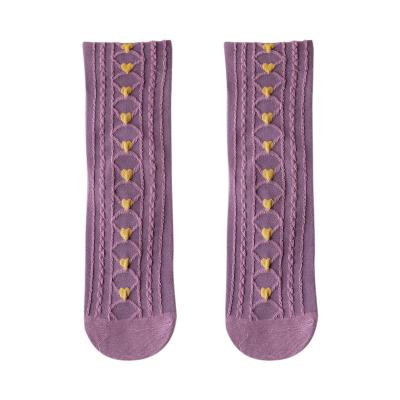 China Spring new styles sporty spring folk art wind flower bangs female Japanese trend all-match cotton woman socks for sale