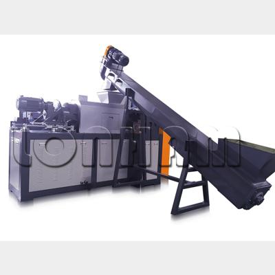 China Drying Wet Plastic Plastic Squeezing Pelletizing Machine To Recycle Line for sale