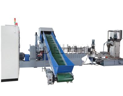 China PE/PP/PS/PC/ABS Plastic Film Extruder Pelletizer Granulator Machine For PP PE for sale