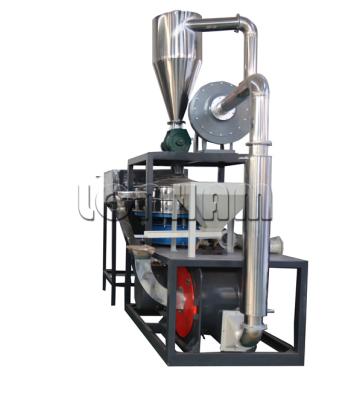 China Grind Waste PVC Pipe Profile Into Powder Long Using Life Plasitc Pulverizer Machine For PE Granules for sale