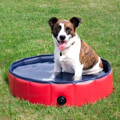 China Hot Sales Viable Large Size Dog Swimming Pool Collapsible Collapsible Pet Tub Pet Tub Pet Bathing Pool For Large Dogs for sale