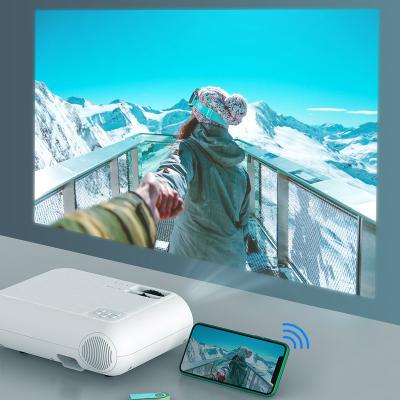 China Short Throw Factory Native 720P Full Hd [Upgraded 147ANSI 720P Projector] Led Portable LCD Projector Home Theater for sale