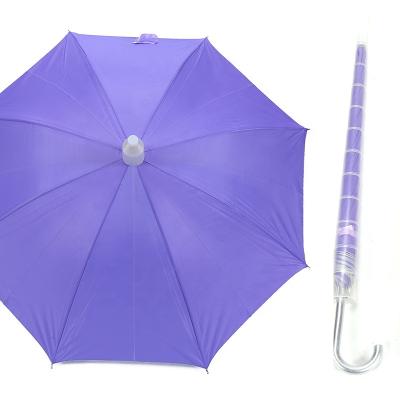 China Agriculture Promotional Silver Coating Handle Japanese Style Tips Auto Open Plastic Umbrella With Plastic Cover for sale