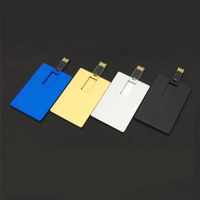 China Promotional Cheap Promotional Custom Memory Credit Memory Business Metal Laser Agriculture Gift USB Drive Flash Card Type for sale