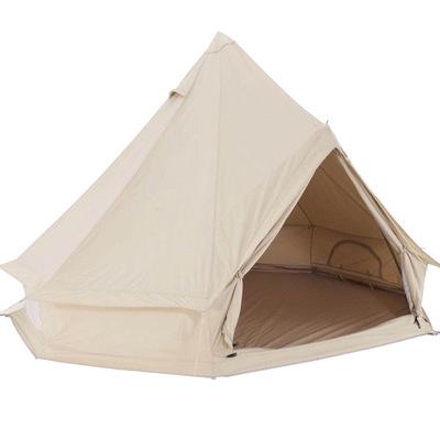 China Camouflage Game Mounthood 2021 Canvas Yurt Tent Canvas Camp Bell Tent/Tents Luxury Family Camping Purchase Bell Resort Field for sale