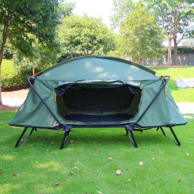 China Tube Type Tent Stake 2021 Hot Selling Outdoor Portable Mounthood Off Ground Bed Tent Sleeping Bed Tent Camping for sale