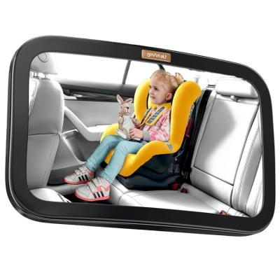 China 360-Degree Rotation New Arrival Baby Car Rear View Mirrors 360 Rear View Mirrors Safety Clear Wide Baby Car Seat Mirror for sale