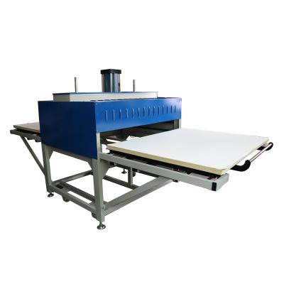 China Large Fabric Printing Piece By Piece Hydraulic Automatic Flat Dye Sublimation Heat Press Machine for sale